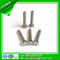 Cap Head Blue Zinc Slotted Recess Machine Screw